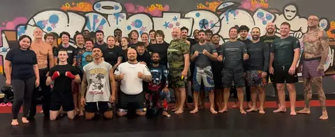 Jiu-Jitsu training at Control Jiu Jitsu